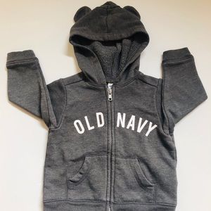 Old Navy Baby Boy Sweater with hoodie